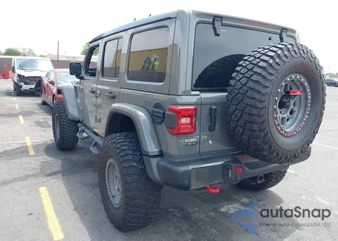 2020 Jeep Wrangler Unlimited Rubicon 4X4 z USA, uszkodzony, nr VIN 1C4JJXFM4LW100382